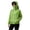 Green, variant on Woman's Thin Waterproof Spring And Summer Jackets For Sports Hiking And Casual Wear Featuring A Hood Long Sleeves High Collar Zippered Pockets