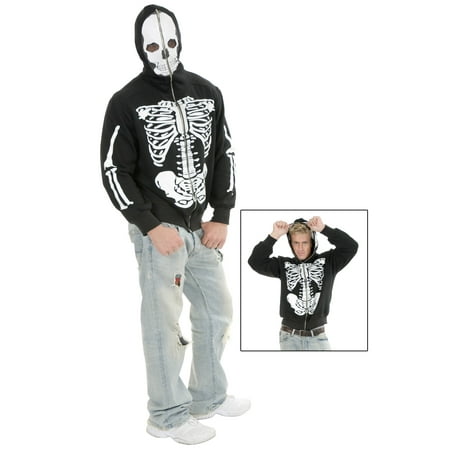 skeleton hooded sweatshirt walmart
