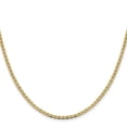 thumbnail image 2 of Primal Gold 14 Karat Yellow Gold 2.4mm Flat Anchor Chain, 2 of 5