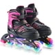 thumbnail image 1 of Patines en línea ajustables con ruedas iluminadas para niños y niñas, 1 of 8