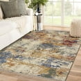 thumbnail image 6 of Luxe Weavers Modern Abstract Multicolor Fringed 5x7 Area Rug, 6 of 7