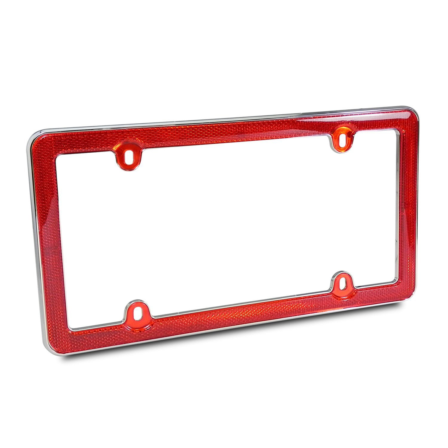 happiness is being single chrome license plate frame usa made 