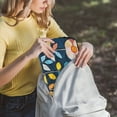 thumbnail image 5 of FORMRS 13-13.3 inch Laptop Sleeve Case Soft Carrying Quilted Computer Bag Cover, Simple Floral, 5 of 7