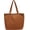 Brown, variant on JennyShop Underarm Purse for Women, Quality Canvas Shoulder Tote Handbag Large Shopping Bag, Fashion Monogrammed Alphabet Pattern Bag