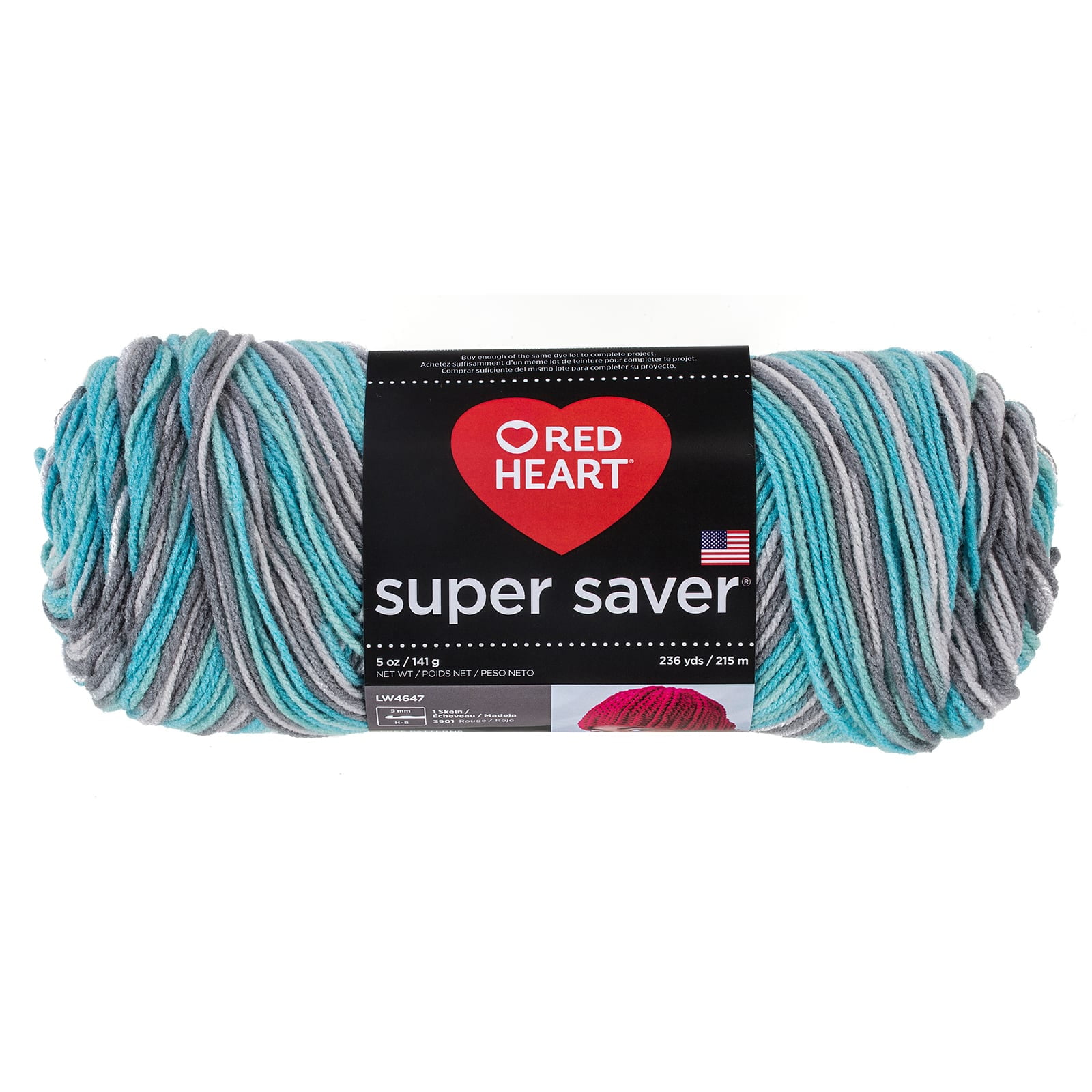 12 Pack: Red Heart® Super Saver® Yarn, Prints, & - Walmart.com