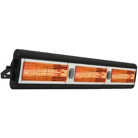 SALPHA3-45240L1B-Solaira-4500 Watt Radiant Infrared Patio Heater - Alpha Series-Black Finish
