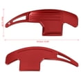 thumbnail image 2 of Pair Aluminum Alloy Red Car Steering Wheel Shift Paddle Shifter Extension Cover ford for Mustang 2015-2020, 2 of 5