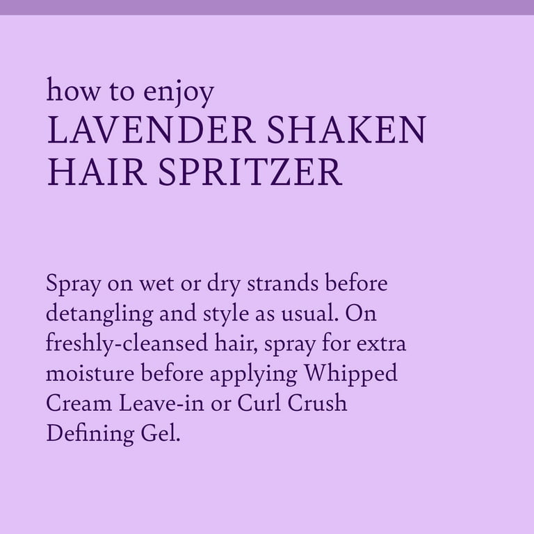 Lavender Shaken Hair Spritzer Lavender Shaken Hair Spritzer