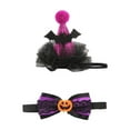 thumbnail image 2 of Under $1 Halloween Cat Costume Halloween Witch Hat and Collar Pet Costume for Dog Cats Holiday Cat Outfit Clothing for Birthday Party Thanksgiving Christmas, 2 of 6