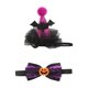 thumbnail image 2 of Ropa De Poliéster Para Mascotas Disfraz de sombrero de bruja para mascotas, ajustable, para gatos y perros, para fiesta de Halloween, con collar JASKFLY, 2 of 6