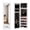 White, variant on Costway Door Mounted Mirrored Jewelry Cabinet Storage Organizer