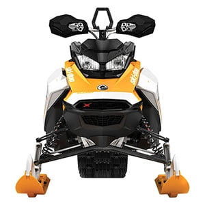 PowerMadd STAR Series Handguard KIT Ski Doo Yellow Black Snow Mobile Snowmobile