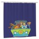 thumbnail image 2 of Cortina de ducha de Scooby Doo, cortina de baño de tela impermeable con dibujos animados, con ganchos gratuitos, decoración del hogar, accesorios de baño, regalos para niños y niñas, 72 x 72 pulgadas, 2 of 8
