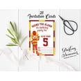 thumbnail image 3 of Darling Souvenir White Birthday Invitation Card 28 Pcs Fill or Write In Blank Invites Printable Party Supplies 5 x 7 Inches, 3 of 5