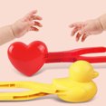 thumbnail image 3 of Ounissouiy Clip de bola de nieve de 4 piezas con mango, divertido fabricante de bolas de nieve para niños, fabricante de bolas de nieve para Juegos de césped, 3 of 6