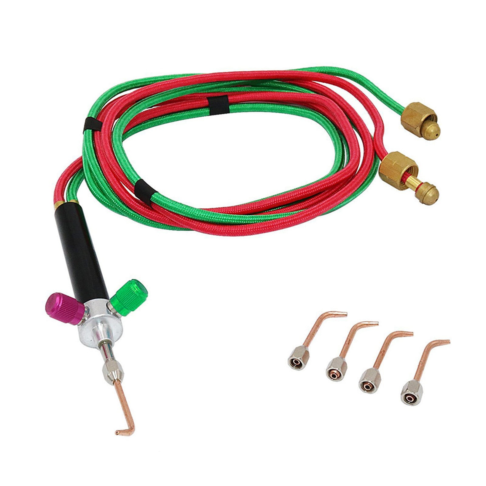 Ongmies Electrical tools Clearance Jewelry Nozzles Jewelers Soldering Mini torch Kit 5 Welding torch Little Welding Welding Mini Micro Hoses tools & Home Improvement tools Multicolor