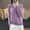 Purple, variant on Fengqque Women’s V Neck Knit Sweater Long Sleeve Ribbed Cuff Hem Loose Fit Pullover Shirts Casual Layering Tops White XL