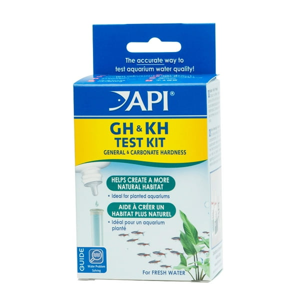 API GH & KH Général & Carbonate Dureté Test Kit - Eau Douce