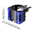 thumbnail image 3 of Porte-gobelet pour Évent de Voiture avec Rangement pour Téléphone, Support Ajustable pour Bouteille d'Eau et Contenant de Boisson, Accessoire de Véhicule à Clipser en Rouge, Vert, Bleu, 3 of 6