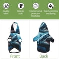 thumbnail image 6 of Honeii 3D Realistic Shark Print Small Dog Hoodies Pet Hooded Sweatshirts Fall Winter Puppy Cat Sweaters Warm Clothes for Small Dogs Outfits Costume-Medium, 6 of 7
