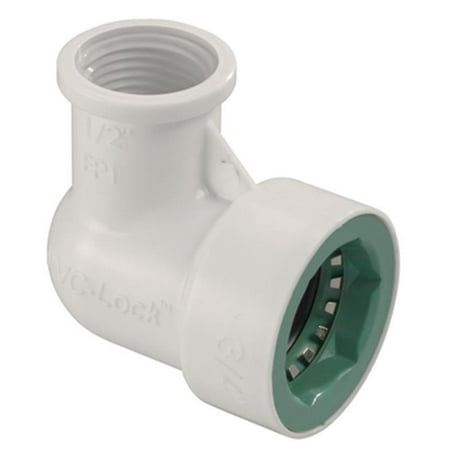 ORBIT IRRIGATION PRODUCTS INC Underground Sprinkler Elbow, 3/4-In. PVC Lock x 1/2-FPT (Best Pipe For Underground Water Supply)