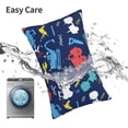 thumbnail image 6 of Salouo Colorful Excavator Pattern Pillow Cases,1PC Pillow Covers with Envelope Closure Decorative Pillow Case for Bed Couch,Pillows Not Included-16"x24", 6 of 6