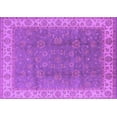 thumbnail image 1 of Ahgly Company Indoor Rectangle Oriental Purple Traditional Area Rugs, 8' x 10', 1 of 4