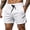 White, variant on Zimjoy Mens Workout Shorts with Pocket 5" Lightweight Gym Running Shorts Linerless Bodybuilding Athletic Shorts Light Gray L