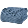 thumbnail image 1 of PHF 100% Cotton Waffle Weave Blanket King Size for Bed, Soft Lightweight & Breathable for Spring and Summer, All-Season Comfort,, 1 of 7