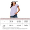 thumbnail image 3 of Blusa De Manga Corta,Blusa De Manga Corta De Jacquard Blusa De Manga Con Volantes De Jacquard Blusa De Jacquard Top Tecnología Avanzada, 3 of 6