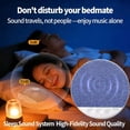 thumbnail image 4 of SharkTRUE Wireless Sleep Speaker with Bluetooth 5.4 - Under-Pillow Sound Machine with Built-In White Noise, 48H Playtime & Auto-Off Timer, 4 of 11