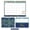 Blue, variant on 2027 Monthly Wall & Desk Calendar - 12-Month Schedule Planner with Protective PVC Cover, Large Lined Daily Blocks for Office, Home, School & Goal Setting (15" x 12")
