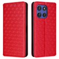 thumbnail image 1 of For Motorola Edge 60 Stylus 5G Moto G Stylus 5G (2025) Case Wallet Rhombus Imprinted Leather Phone C, 1 of 5