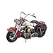 thumbnail image 3 of Zaer Ltd. Vintage Style 16" Long Detailed Metal Motorcycle Decorations (Red), 3 of 3