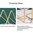 thumbnail image 3 of Plant Terrarium with Metal Stand, Air Planter Bulb Glass Vase, Geometric Metal Frame Vase for Hydroponic Plant Propagation Home Office Decor, 3 of 4
