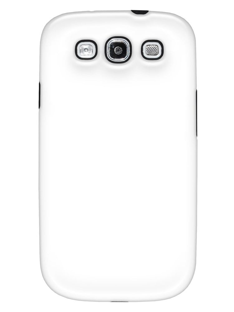 Post impressionisme Tijdreeksen hebzuchtig Premium Dual Layer Hybrid Hard Case Soft Rubber Silicone Skin Cover for  Samsung GALAXY S3 GT-I9300 - White/Black - Walmart.com