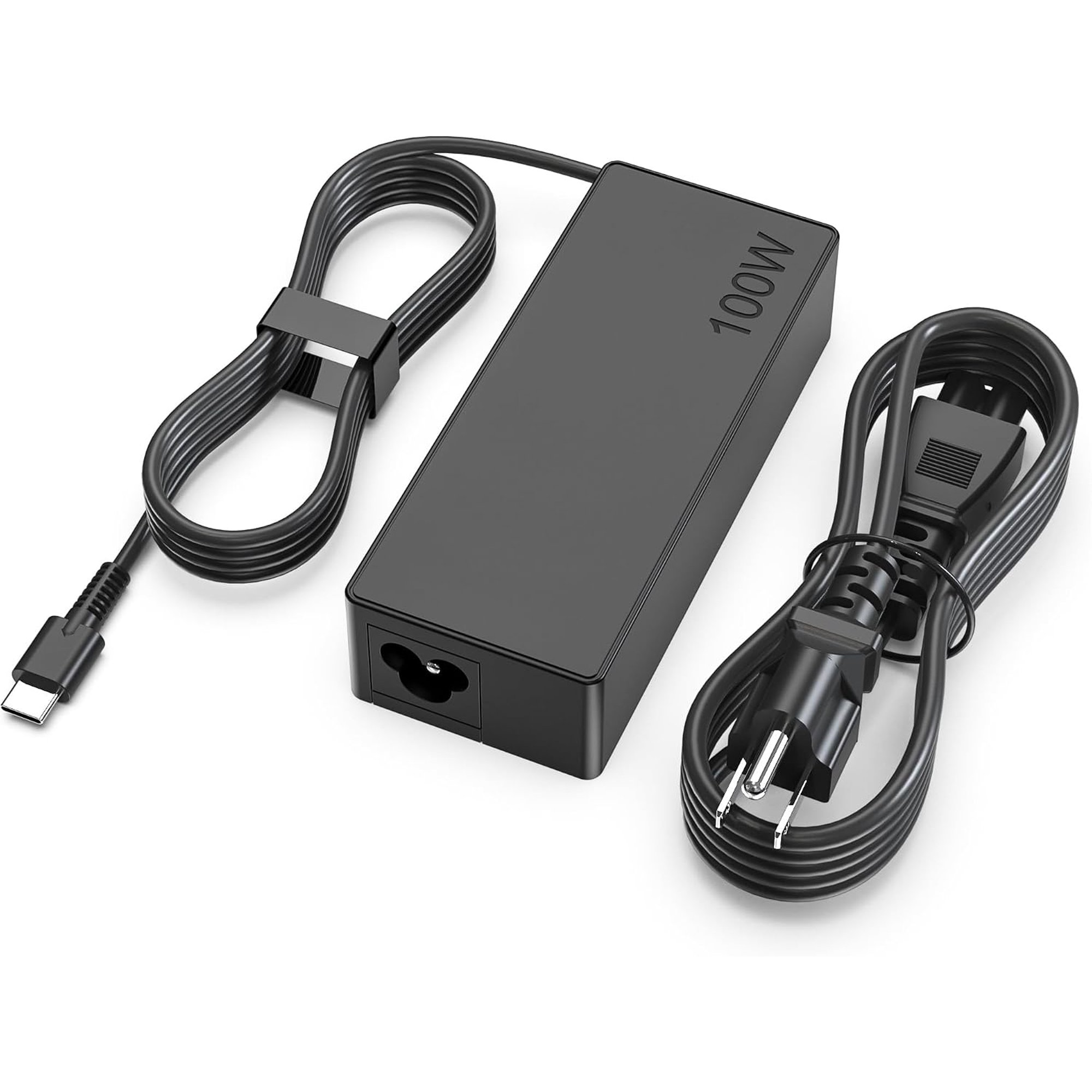 100W USB C Charger Fast Universal Laptop Charger, Compatible with Lenovo, Mac Book Pro/Air 16, 15, 14, 13 Inch, Lenovo ThinkPad, HP, Dell, Asus, Acer, Google Series Type Power Cord
