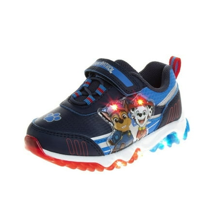 

Nickelodeon Paw Patrol Toddler Boys Light Up Sneakers - Blue Red 8