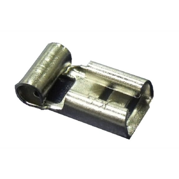 Supco Hi-Temp Disconnects, 100 Pk 16-14 AWG ¼" (.250") Female x 90° Flag, T1113C