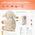 thumbnail image 5 of Máquina de sonido Cloud b con sonidos relajantes de ruido blanco | Animal de peluche tierno | Configuraciones ajustables y apagado automático | ovejas dormidas, 5 of 5