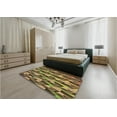thumbnail image 5 of Ahgly Company Machine Washable Indoor Rectangle Transitional Brown Area Rugs, 2' x 4', 5 of 7
