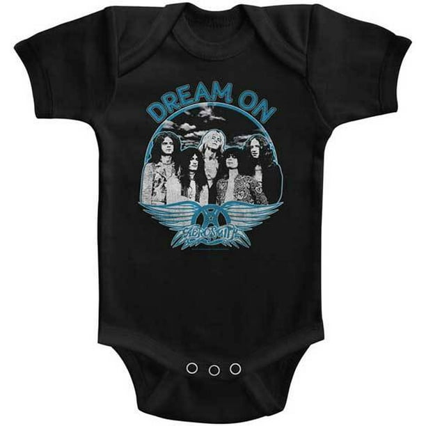 Kiditude Aerosmith Dream On Baby One Piece Walmart Com Walmart Com