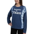 thumbnail image 2 of Ladies NFL Tennessee Titans Recoup French Terry Long Sleeve Top, 2 of 2