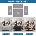 thumbnail image 6 of Kuiaobaty Cow Pattern Reclining Sofa Slipcover with Side Pocket Breathable Recliner Chair Cover Large Washable Reclining Slipcover Stretch Recliner Couch Cover for Pets Kids, 6 of 8
