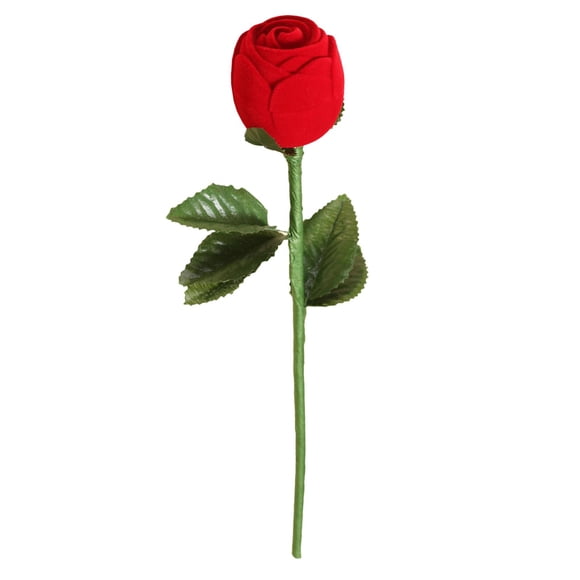 Maytalsory Romantic Valentines Day Rose Propose Ring Box Gift For Woman Fiancee Love