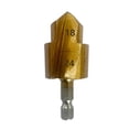 thumbnail image 6 of Ppr Riser, Step Drill Bit, Pvc Thread Making Size Plastic Pipe Thread Hand Tools Gold, 6 of 9