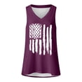 thumbnail image 3 of Fshinging Womens Tank Top Summer Deep V Neck Casual Cute Sleeveless Graphic Printed Shirt Exercise Yoga Gym Shirts L, 3 of 4