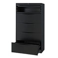 thumbnail image 4 of 36"W Premium Lateral File Cabinet, 5 Drawer, Black, 4 of 7