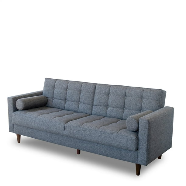 Mid Century Modern Dark Gray Sleeper, Mid Century Modern Sofa Bed