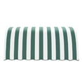 thumbnail image 2 of Awntech 6.38 Ft Savannah Waterfall Closed-Sides Awning Canopy (76.5in x 44in x 36in), Forest/White Stripe, 2 of 2